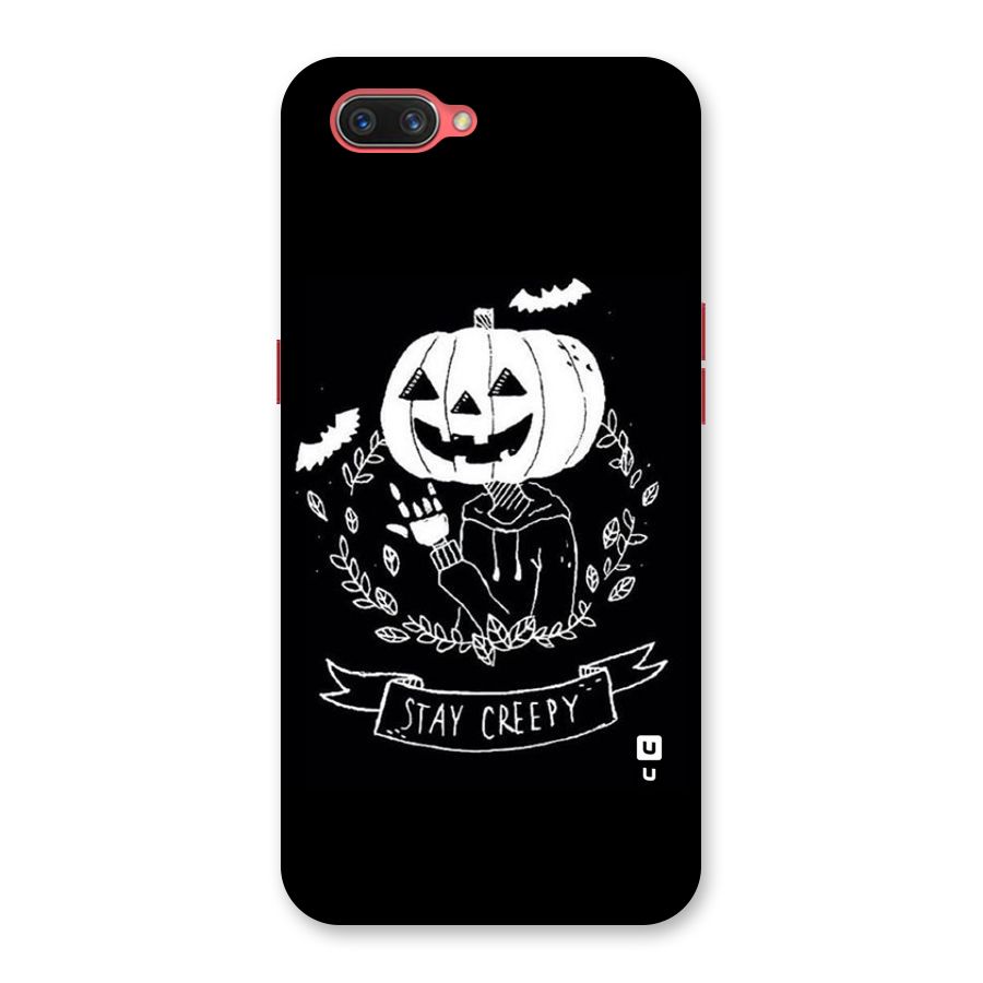 Stay Creepy Back Case for Oppo A3s