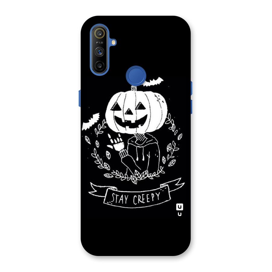 Stay Creepy Back Case for Realme Narzo 10A