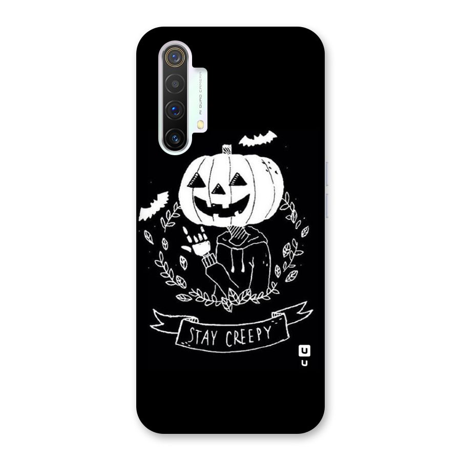 Stay Creepy Back Case for Realme X3