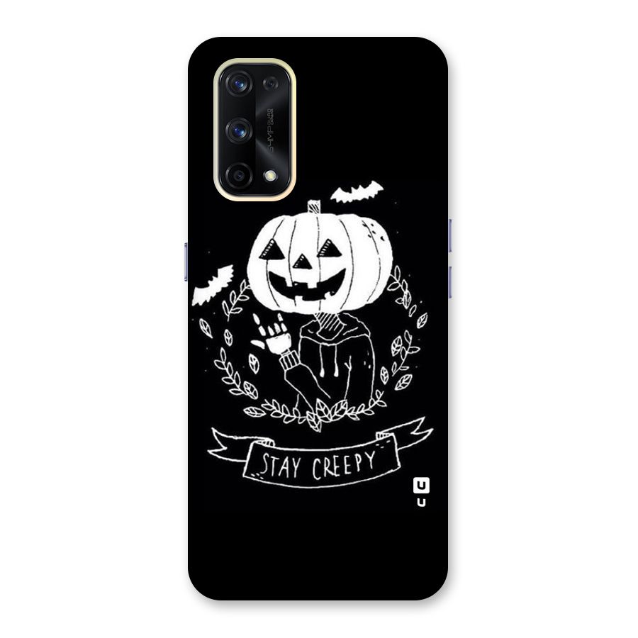 Stay Creepy Glass Back Case for Realme X7 Pro