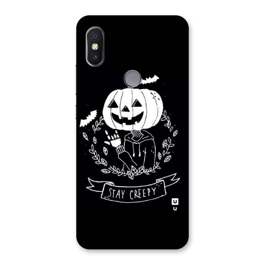 Stay Creepy Back Case for Redmi Y2