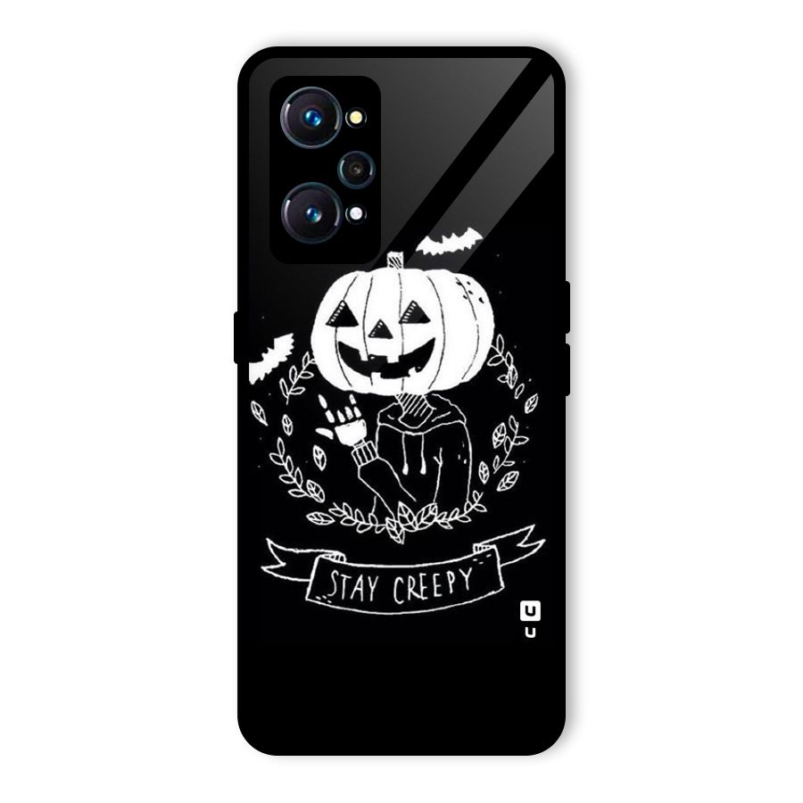 Stay Creepy Glass Back Case for Realme GT Neo2