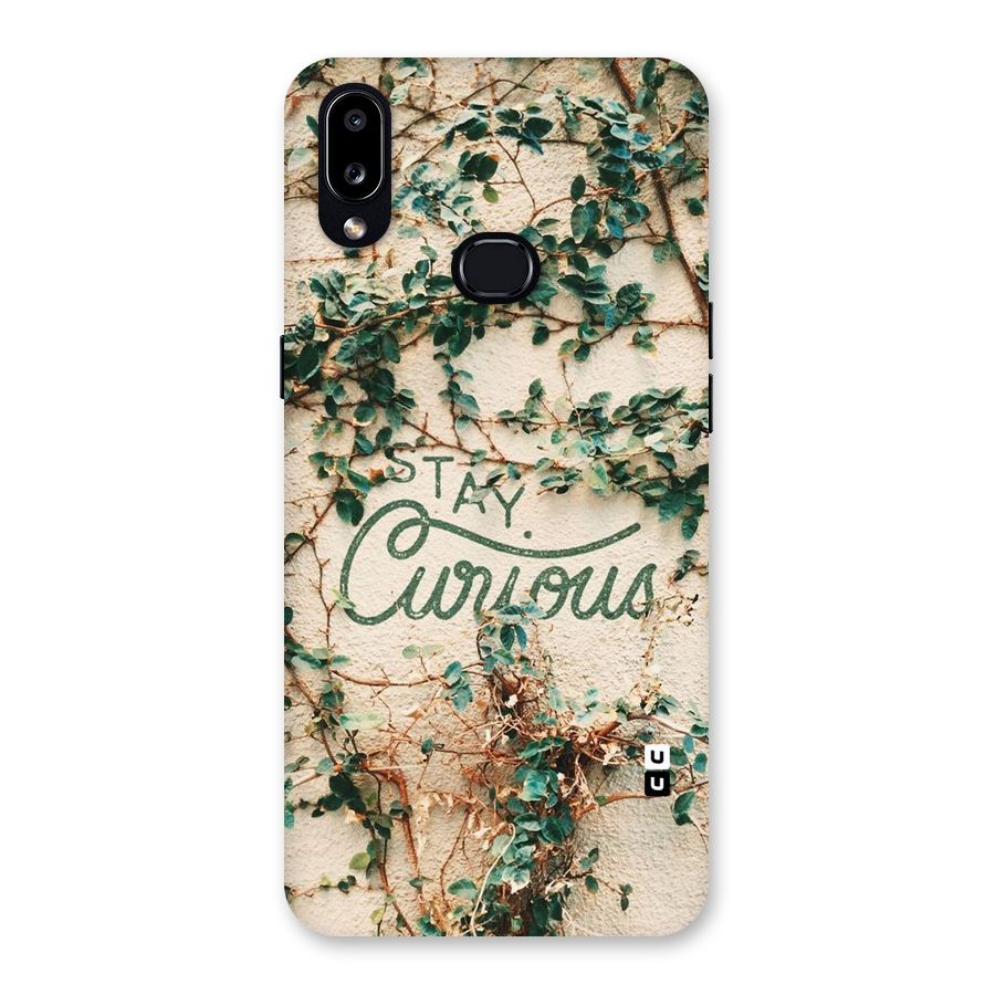 Stay Curious Back Case for Galaxy A10s