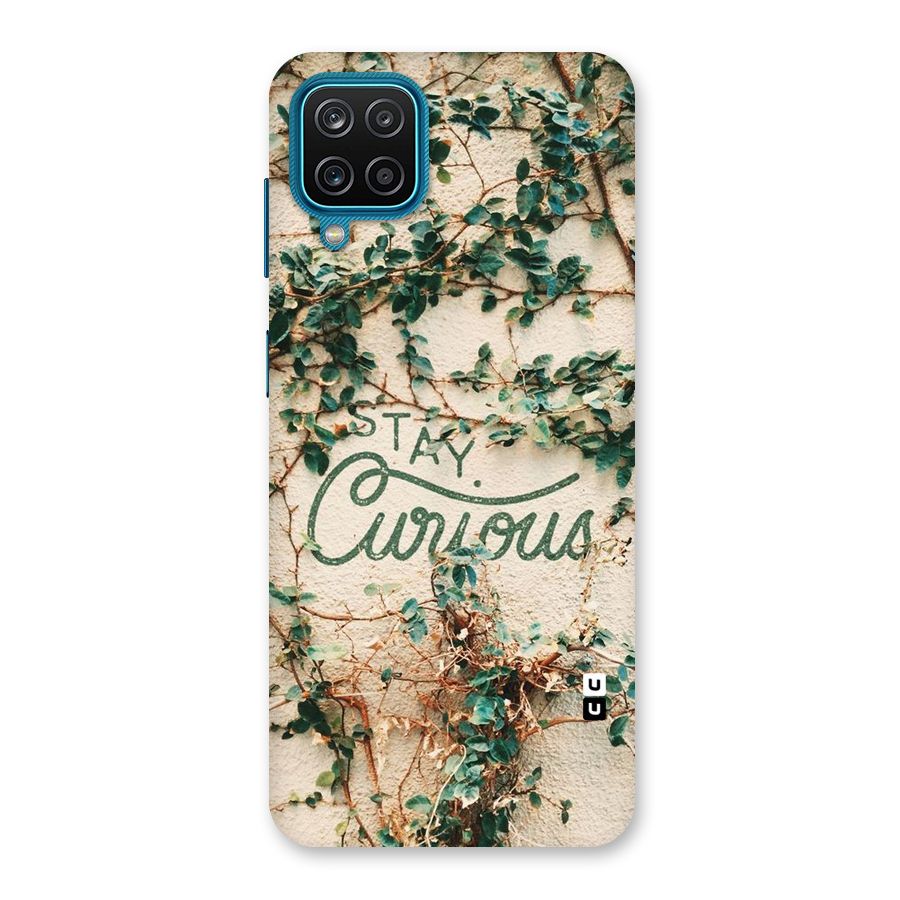 Stay Curious Back Case for Galaxy M12