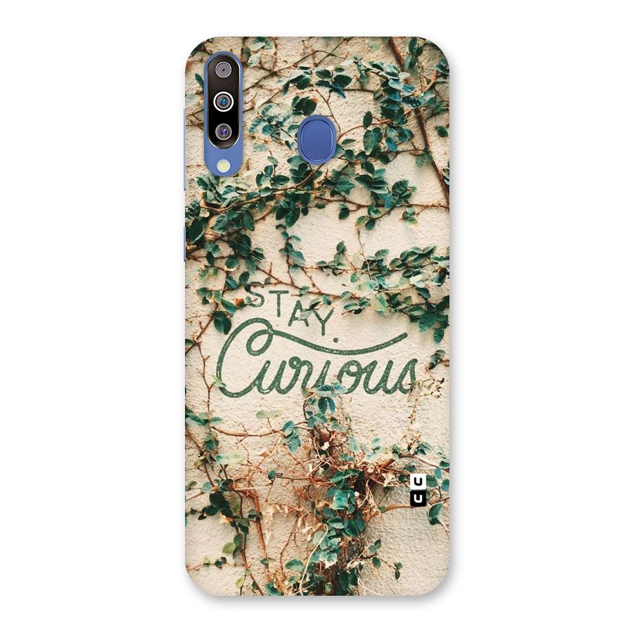 Stay Curious Back Case for Galaxy M30