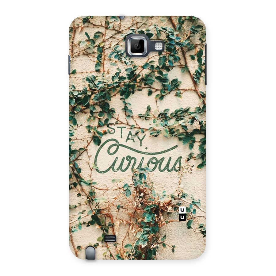 Stay Curious Back Case for Galaxy Note