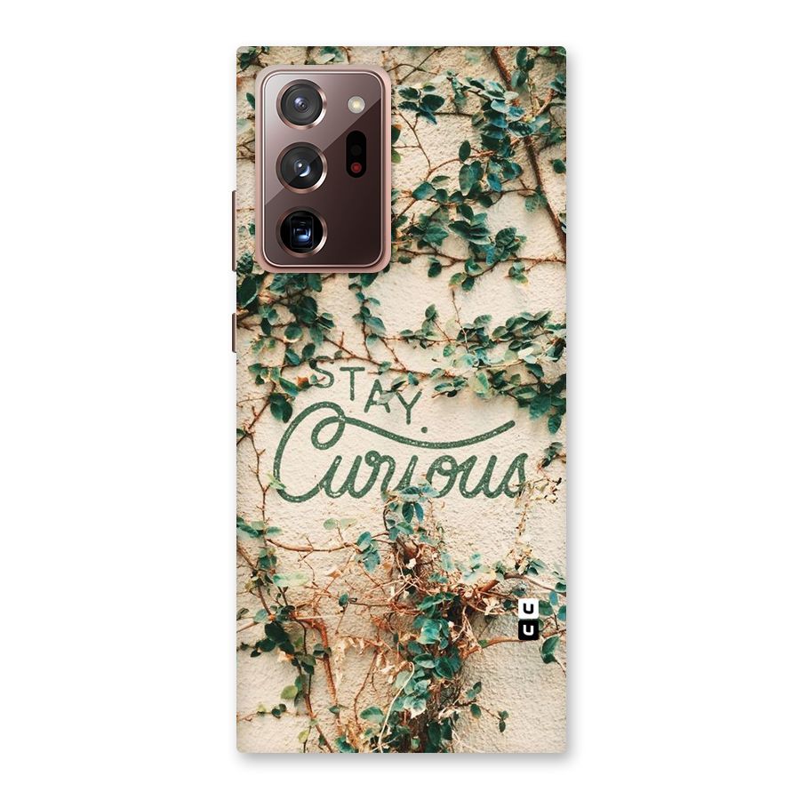 Stay Curious Back Case for Galaxy Note 20 Ultra