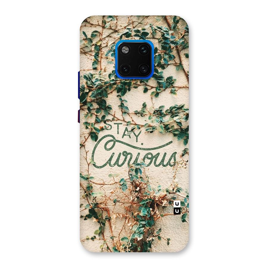 Stay Curious Back Case for Huawei Mate 20 Pro