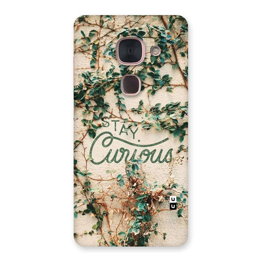 Stay Curious Back Case for Le Max 2