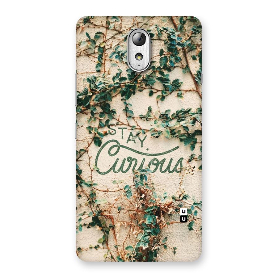 Stay Curious Back Case for Lenovo Vibe P1M