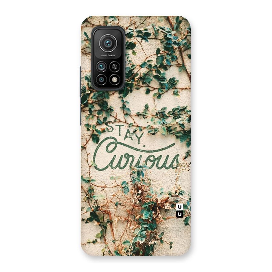 Stay Curious Back Case for Mi 10T 5G