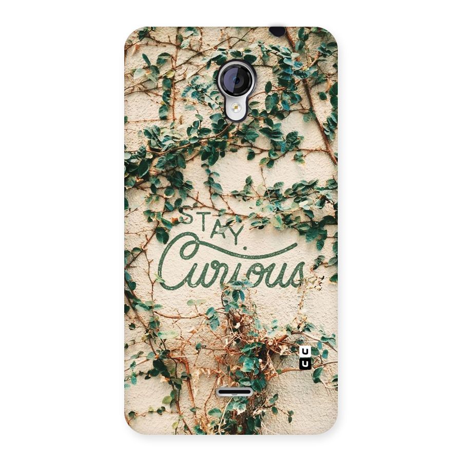 Stay Curious Back Case for Micromax Unite 2 A106