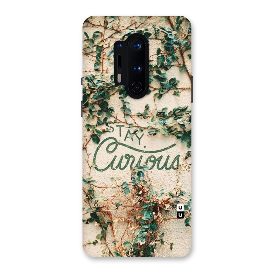 Stay Curious Back Case for OnePlus 8 Pro