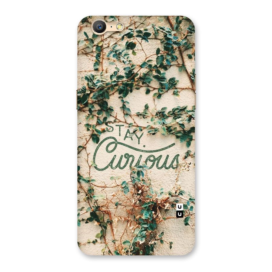 Stay Curious Back Case for Oppo A57