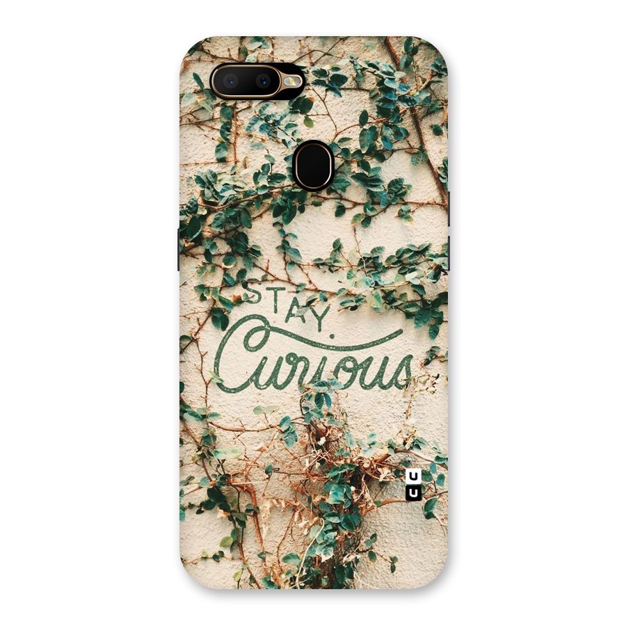 Stay Curious Back Case for Oppo A5s