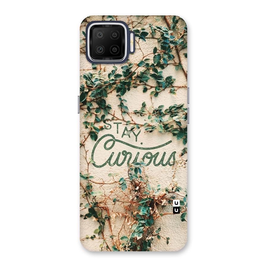 Stay Curious Back Case for Oppo F17