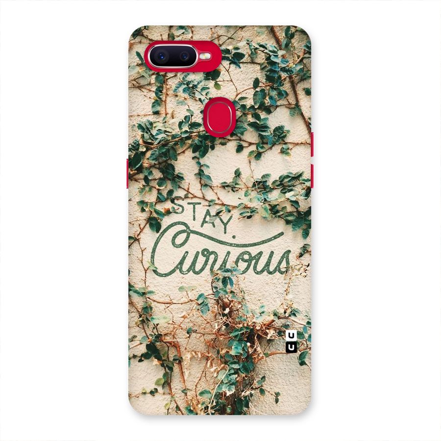 Stay Curious Back Case for Oppo F9 Pro