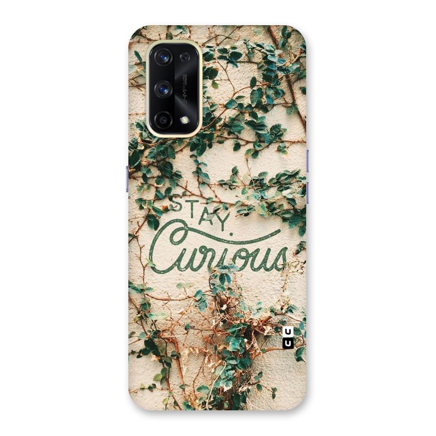 Stay Curious Glass Back Case for Realme X7 Pro