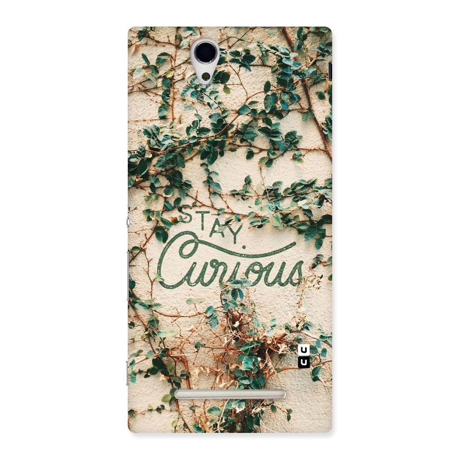 Stay Curious Back Case for Sony Xperia C3