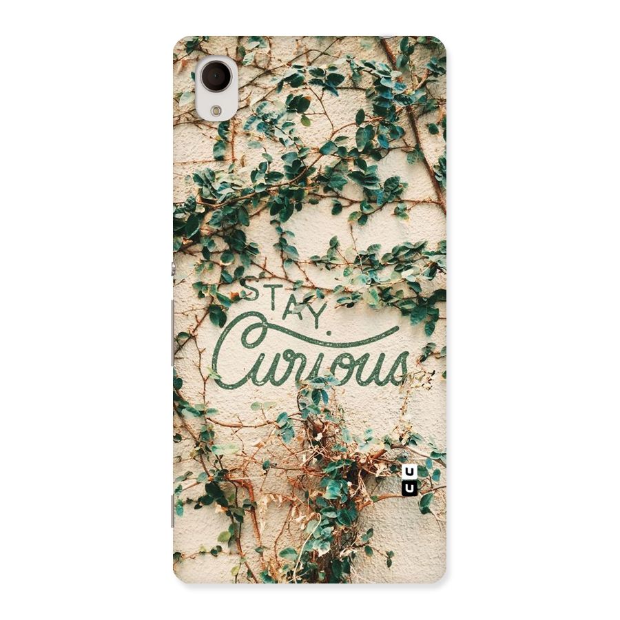 Stay Curious Back Case for Sony Xperia M4