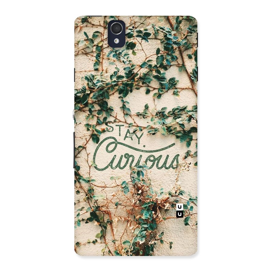 Stay Curious Back Case for Sony Xperia Z