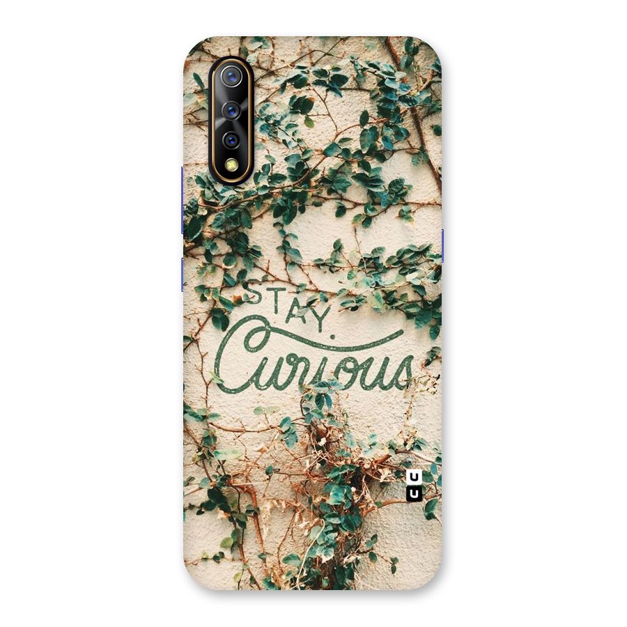 Stay Curious Back Case for Vivo S1