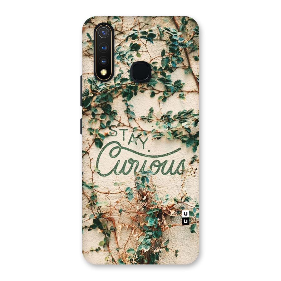 Stay Curious Back Case for Vivo U20