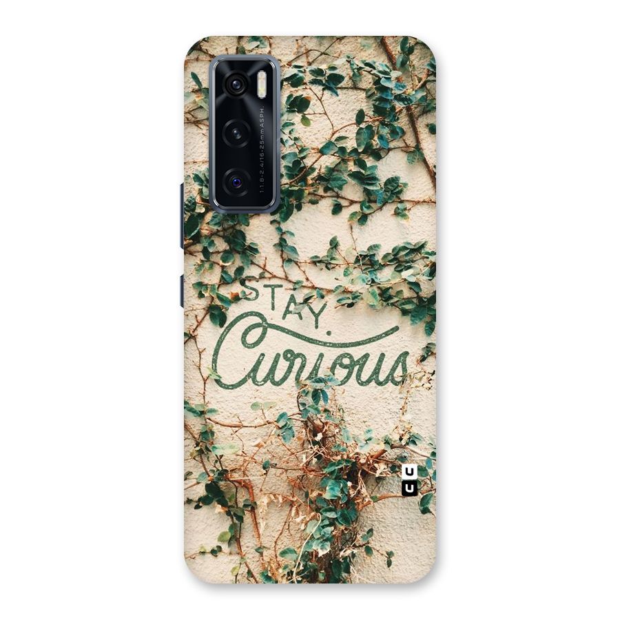 Stay Curious Back Case for Vivo V20 SE
