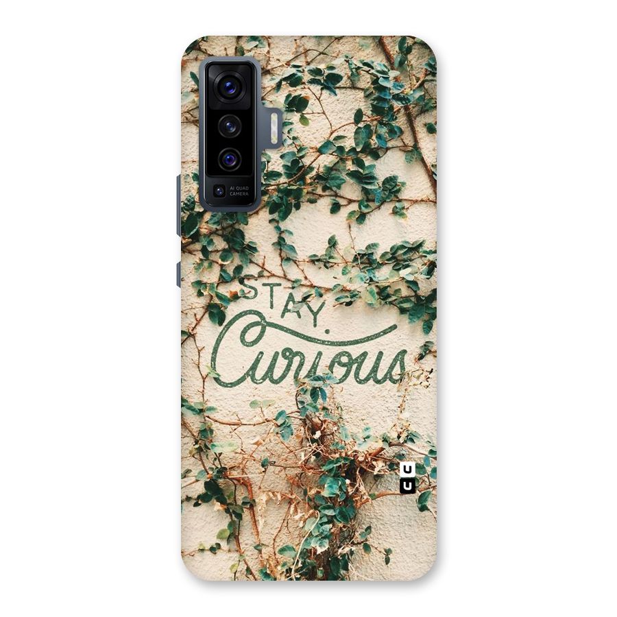 Stay Curious Back Case for Vivo X50