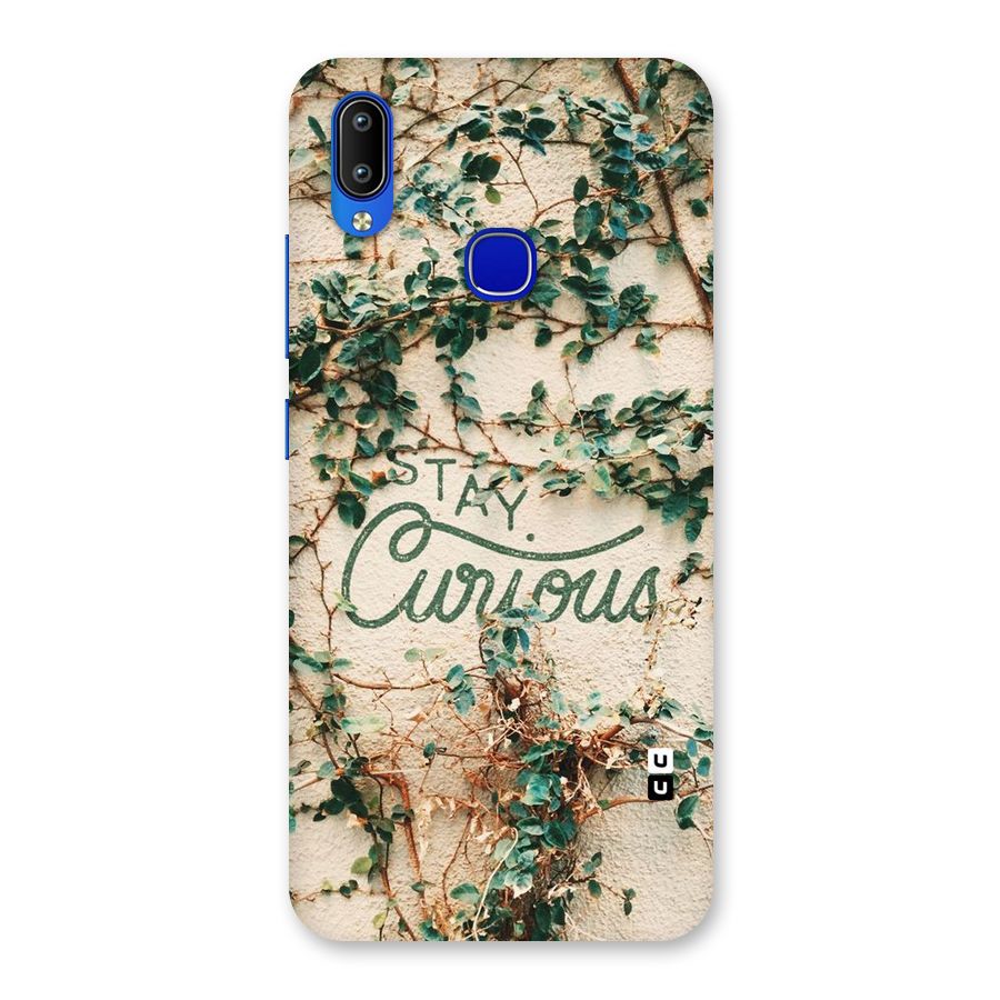 Stay Curious Back Case for Vivo Y91