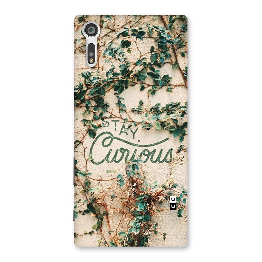Stay Curious Back Case for Xperia XZ