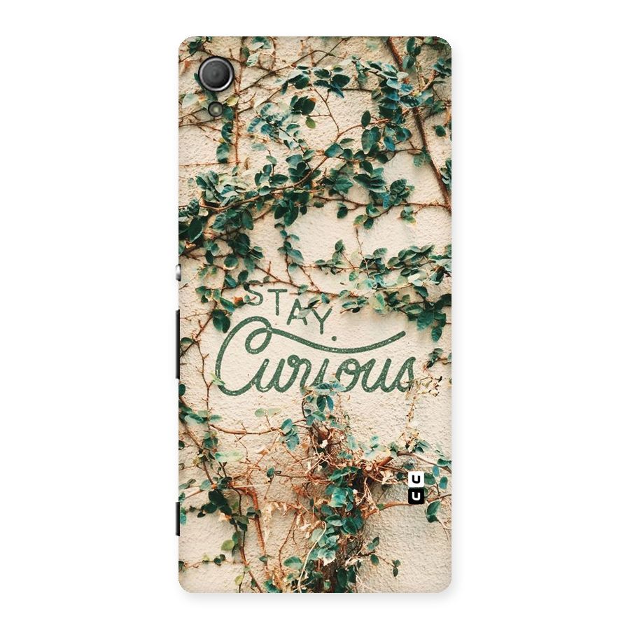 Stay Curious Back Case for Xperia Z3 Plus