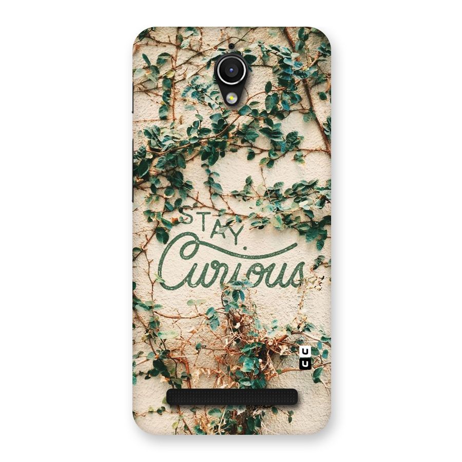 Stay Curious Back Case for Zenfone Go