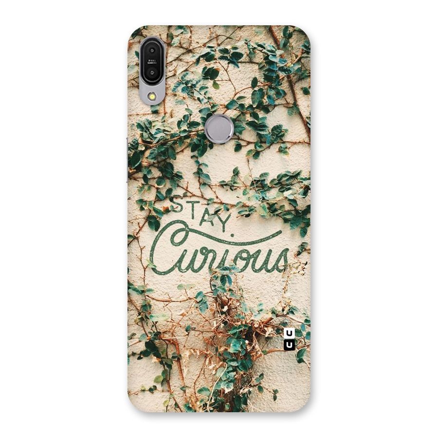 Stay Curious Back Case for Zenfone Max Pro M1