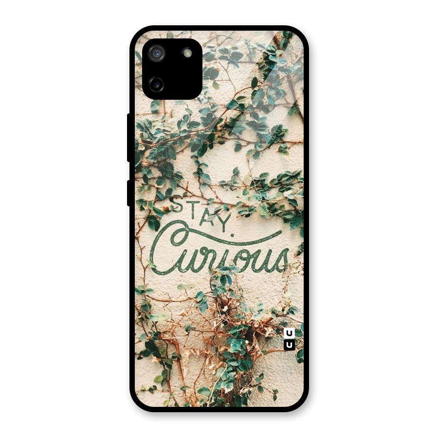 Stay Curious Glass Back Case for Realme C11