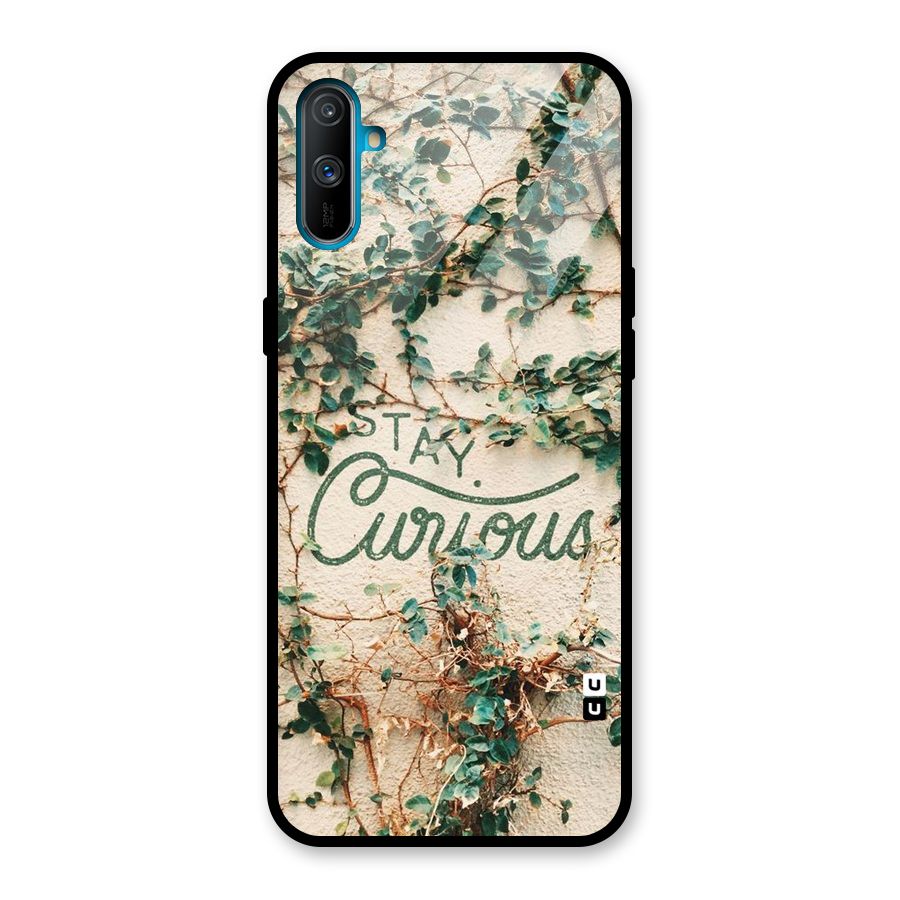 Stay Curious Glass Back Case for Realme C3