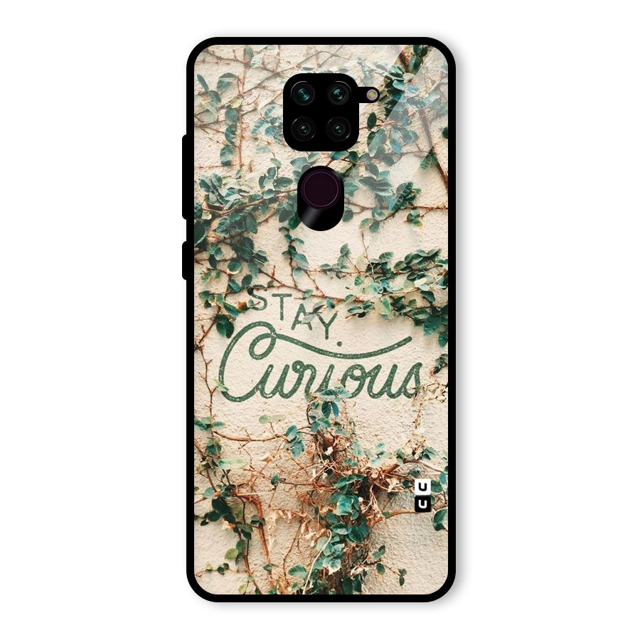 Stay Curious Glass Back Case for Redmi Note 9