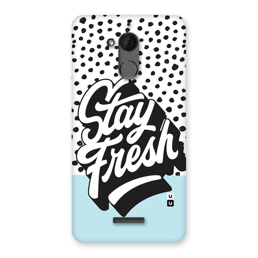 Stay Fresh Back Case for Coolpad Note 5
