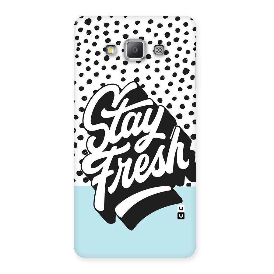 Stay Fresh Back Case for Galaxy A7