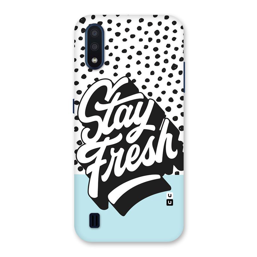 Stay Fresh Back Case for Galaxy M01