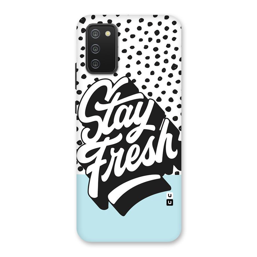 Stay Fresh Back Case for Galaxy M02s