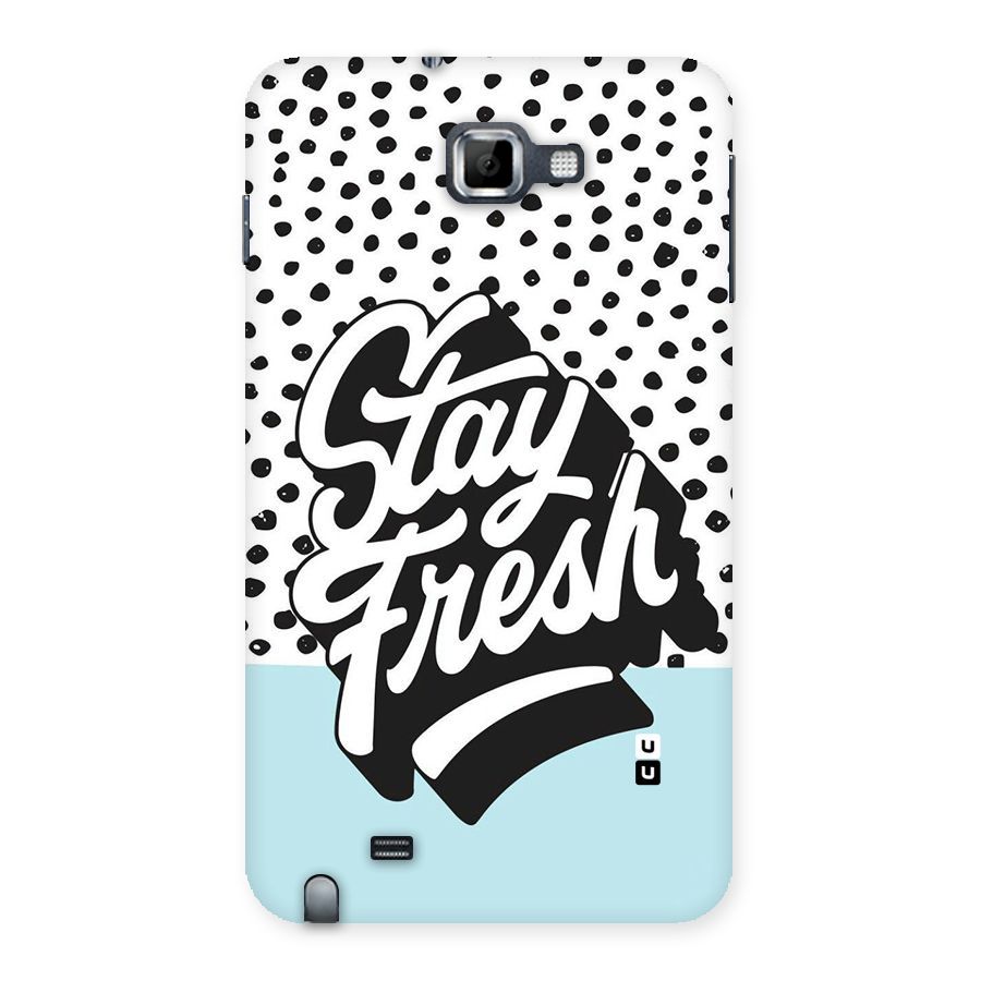 Stay Fresh Back Case for Galaxy Note
