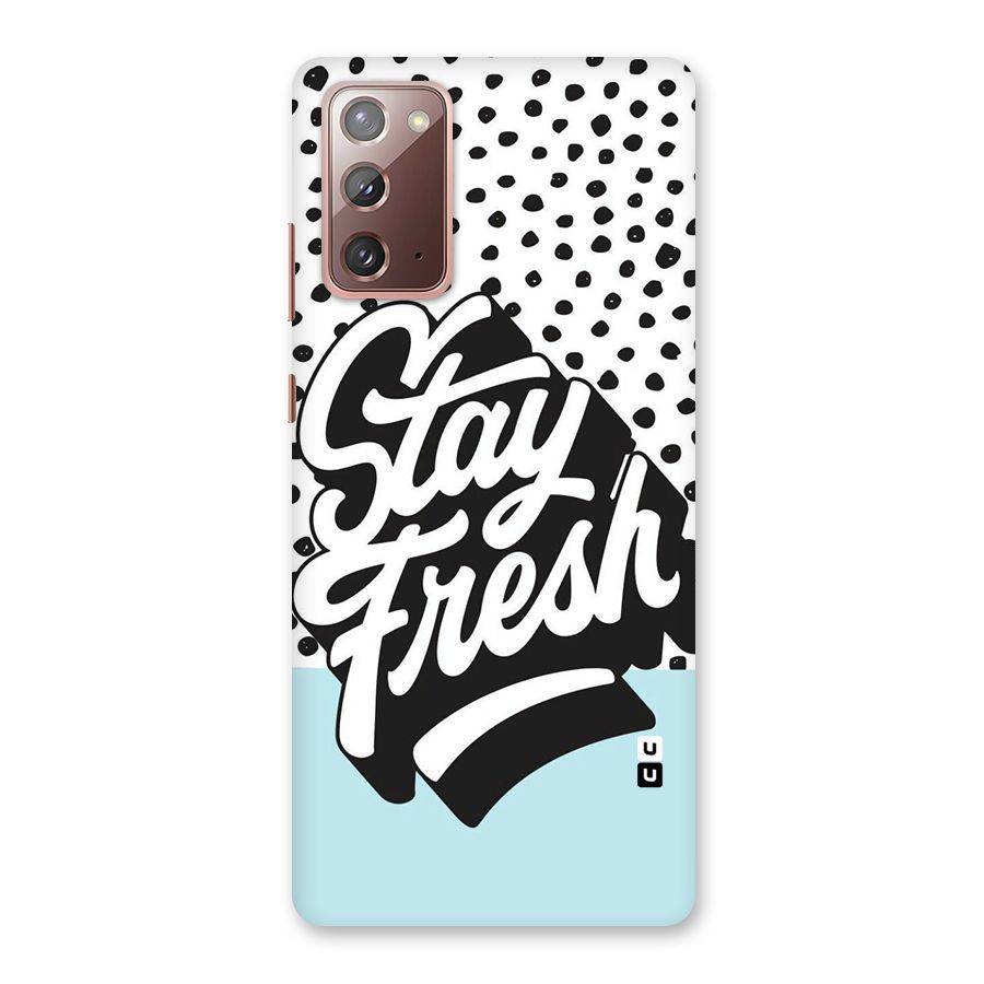 Stay Fresh Back Case for Galaxy Note 20