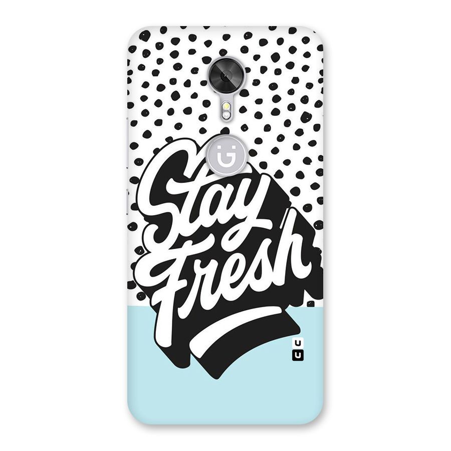 Stay Fresh Back Case for Gionee A1