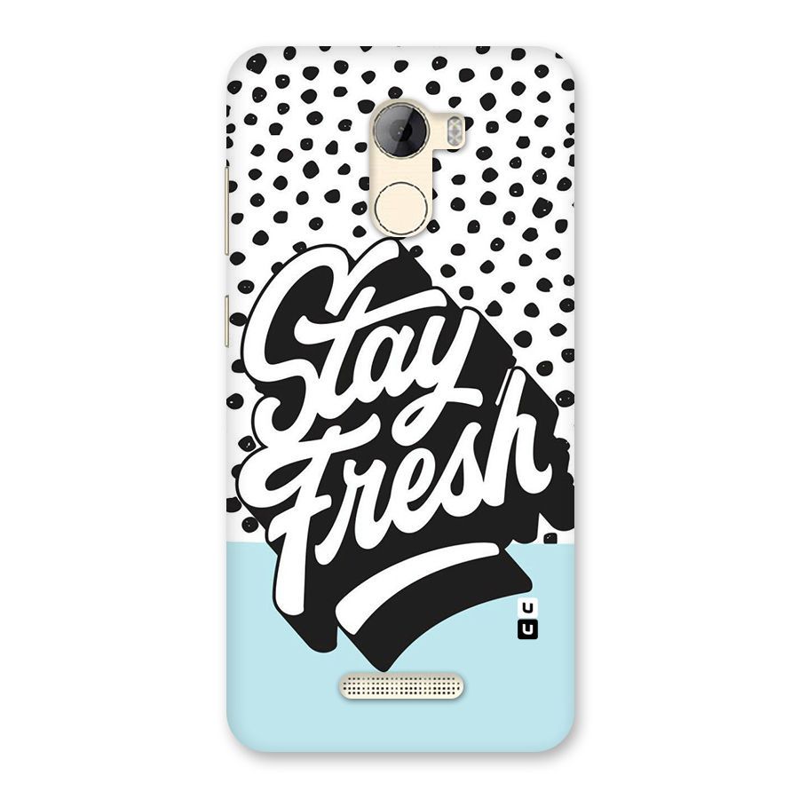 Stay Fresh Back Case for Gionee A1 LIte