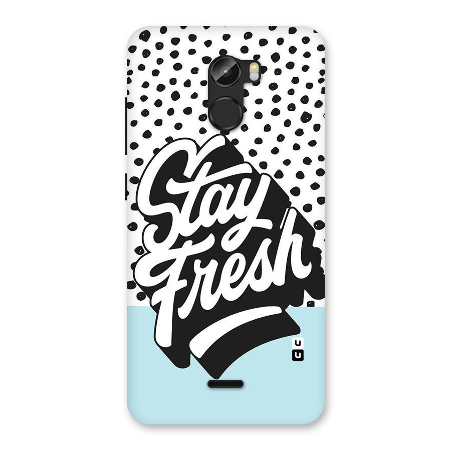 Stay Fresh Back Case for Gionee X1