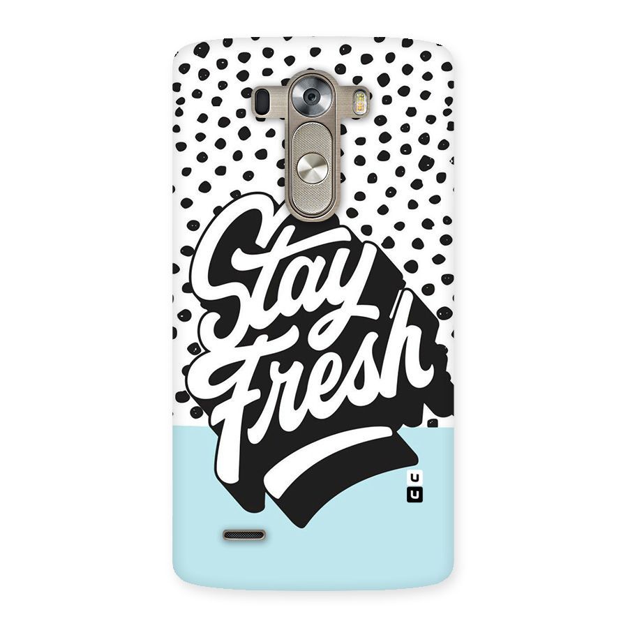 Stay Fresh Back Case for LG G3