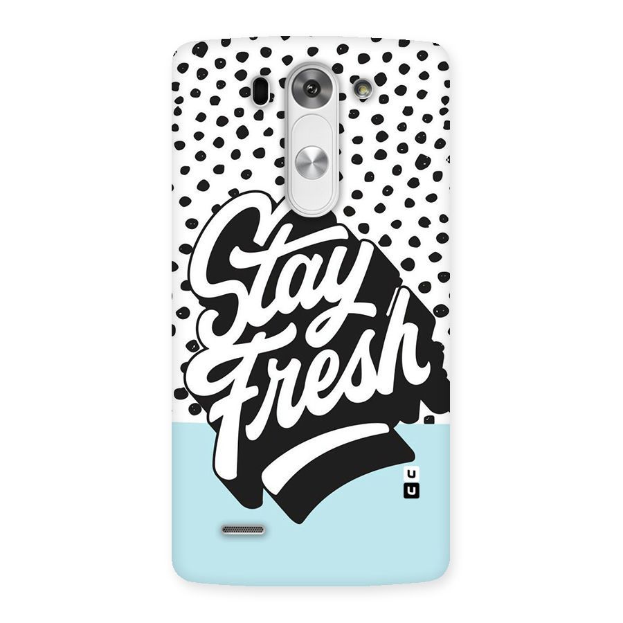 Stay Fresh Back Case for LG G3 Mini