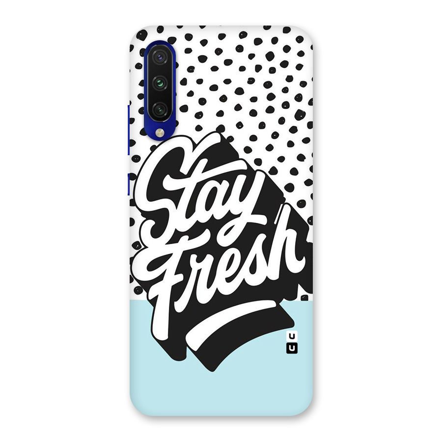Stay Fresh Back Case for Mi A3