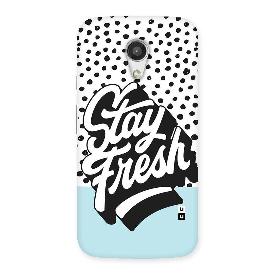 Stay Fresh Back Case for Moto G 2nd Gen